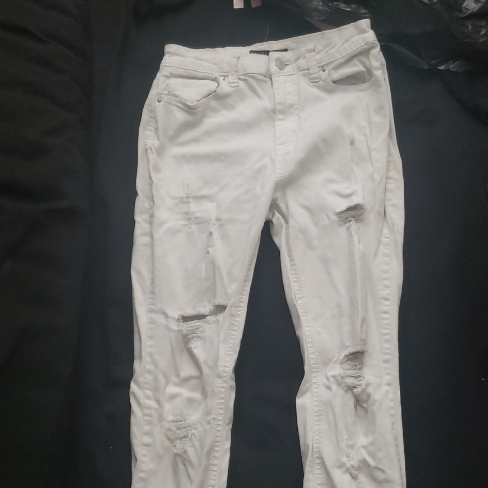 White jeans